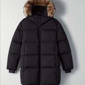 Aritzia babaton park city mid puffer down